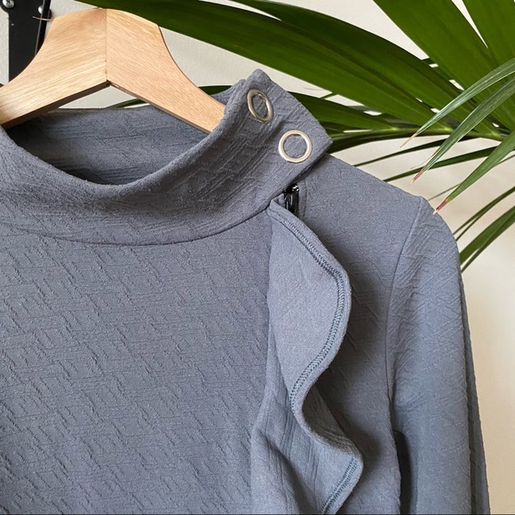 Anthropologie Pure + Good Ruffle Jacket - Picture 2 of 6